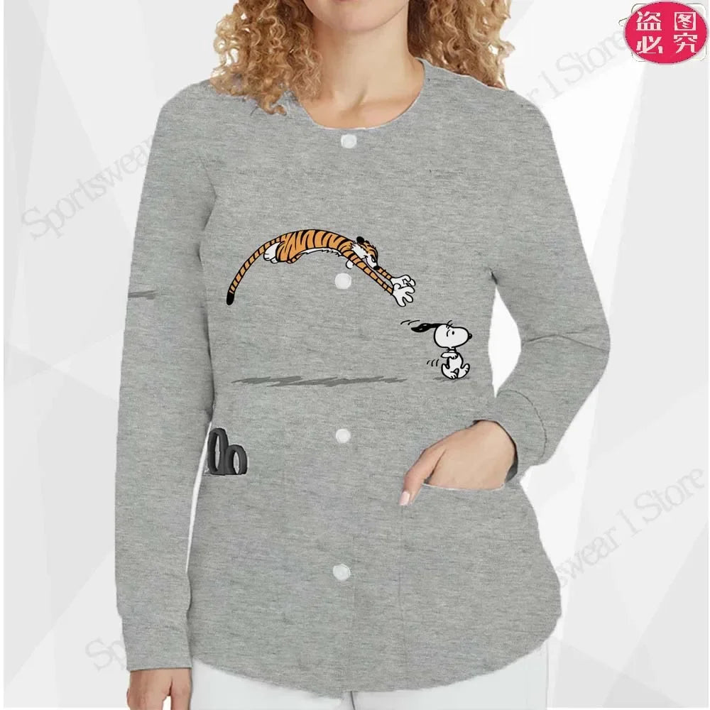 Buttons Y2k Fashion Women Clothes Spring Coat Woman Clothing Women Trends 2023 Round Neck Cardigans for Woman Bomber Jackets